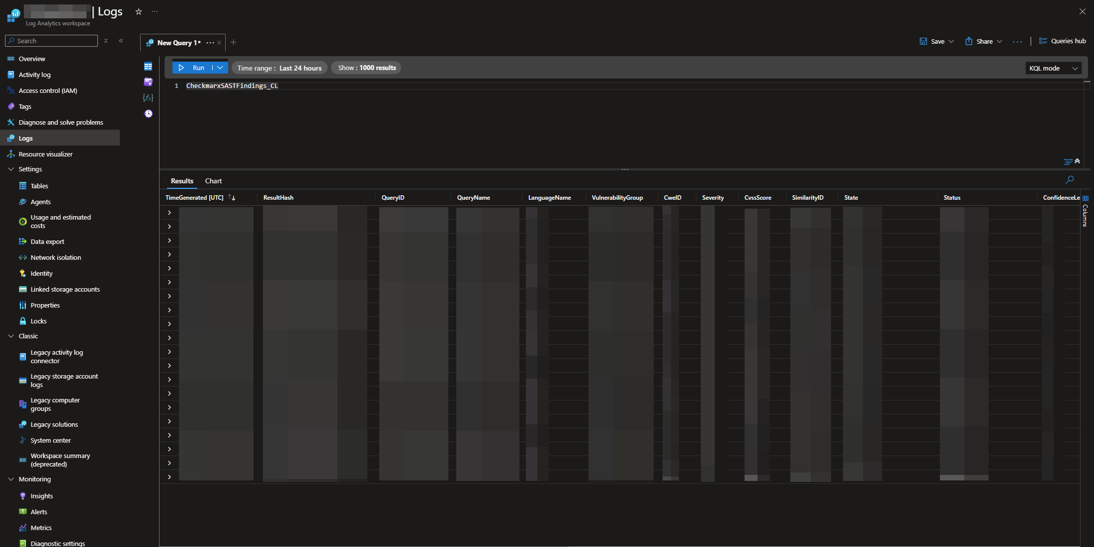 Checkmarx SAST Ingestion
